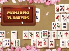 Mahjong blommor